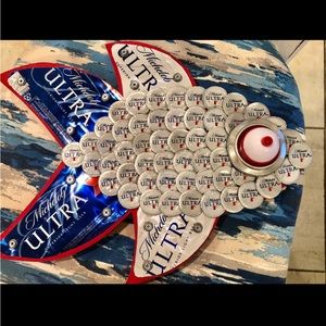 Beer cap custom fish